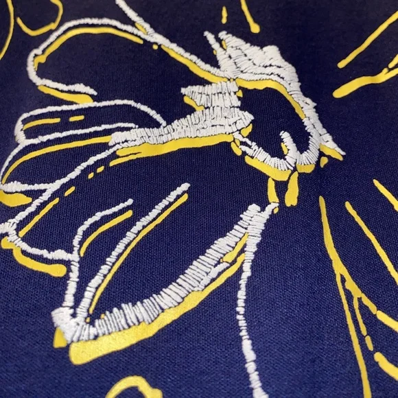 Allison Daley 3/4 Sleeve Embroidered Top - Picture 2 of 3